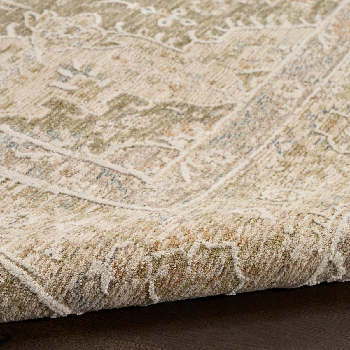 Retreat RET02 Green Rug