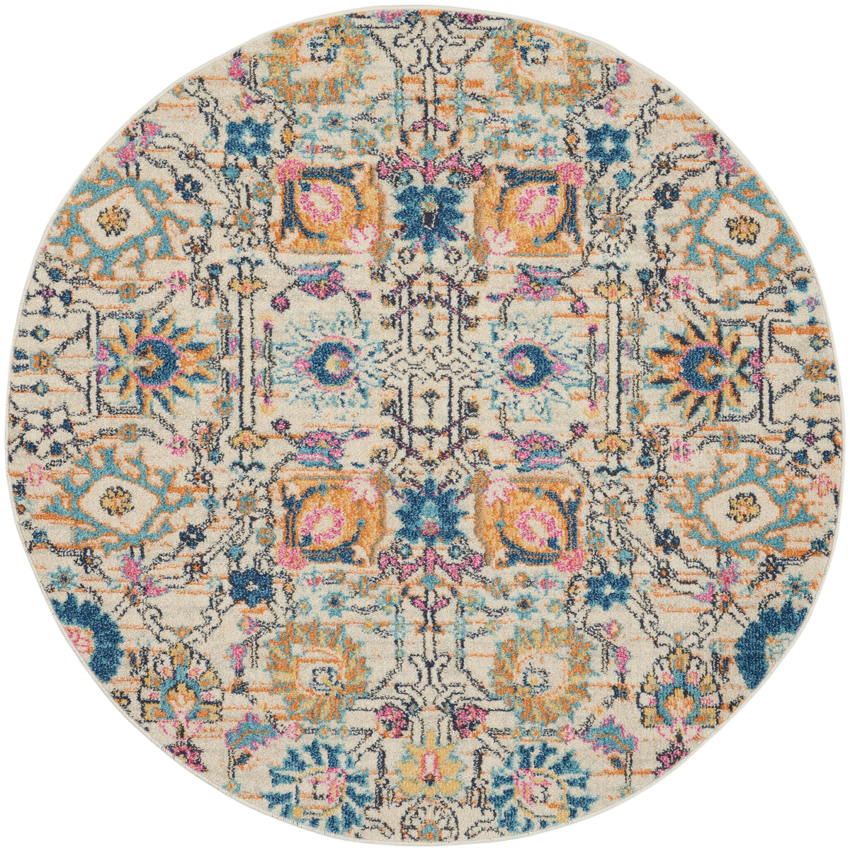 Passion PSN01 Ivory Multicolor Rug