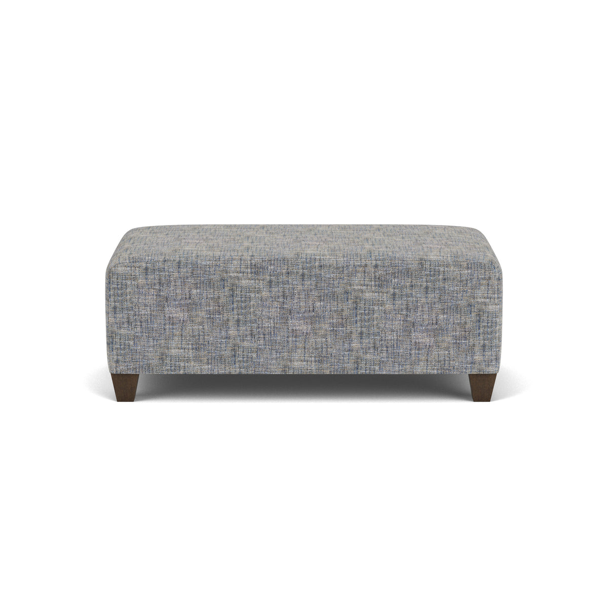 Cascade Fabric Rectangular Cocktail Ottoman