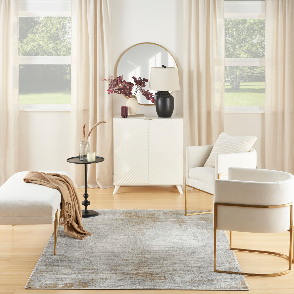 Home Texture HMT02 Grey Beige Rug