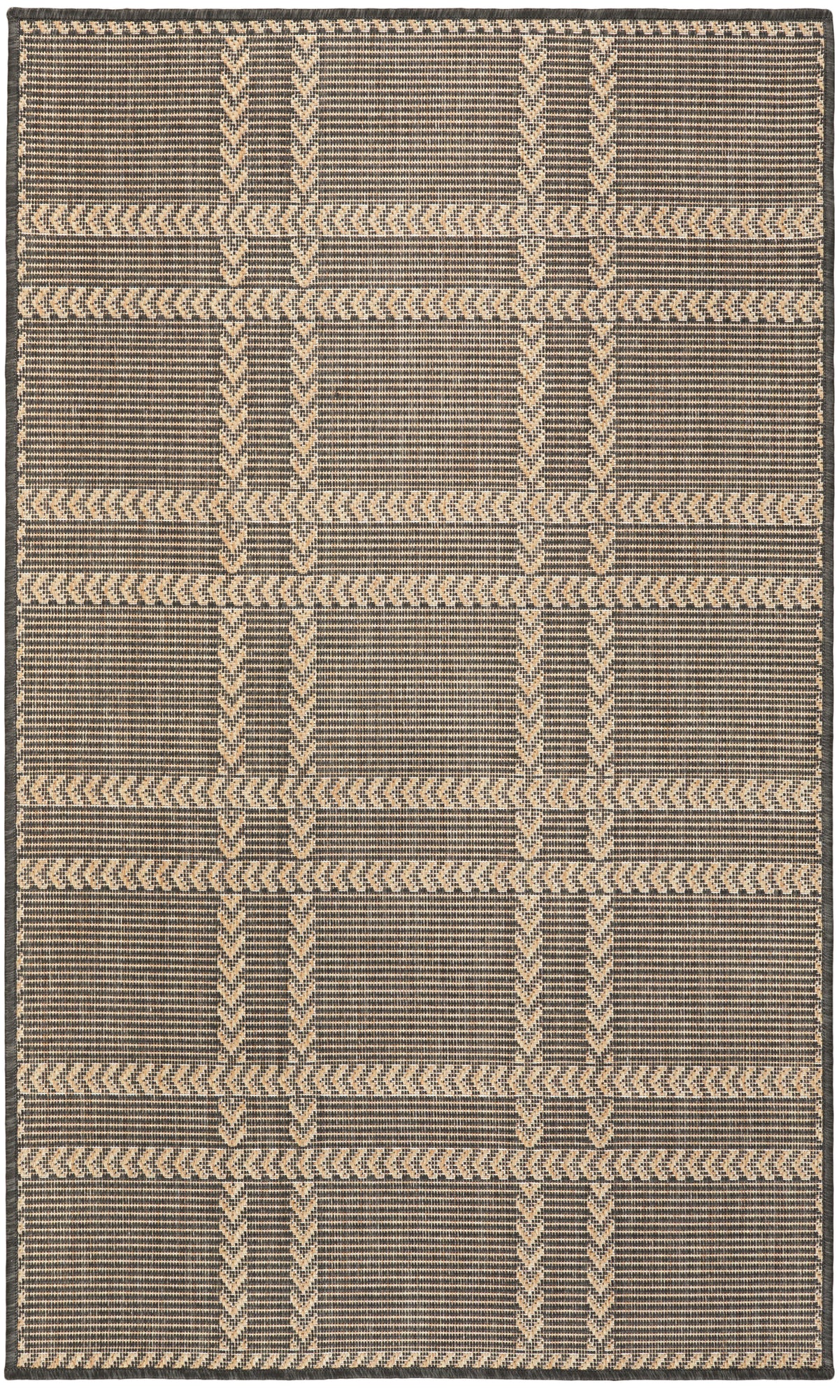 Horizon Indoor/Outdoor HOZ04 Charcoal Rug