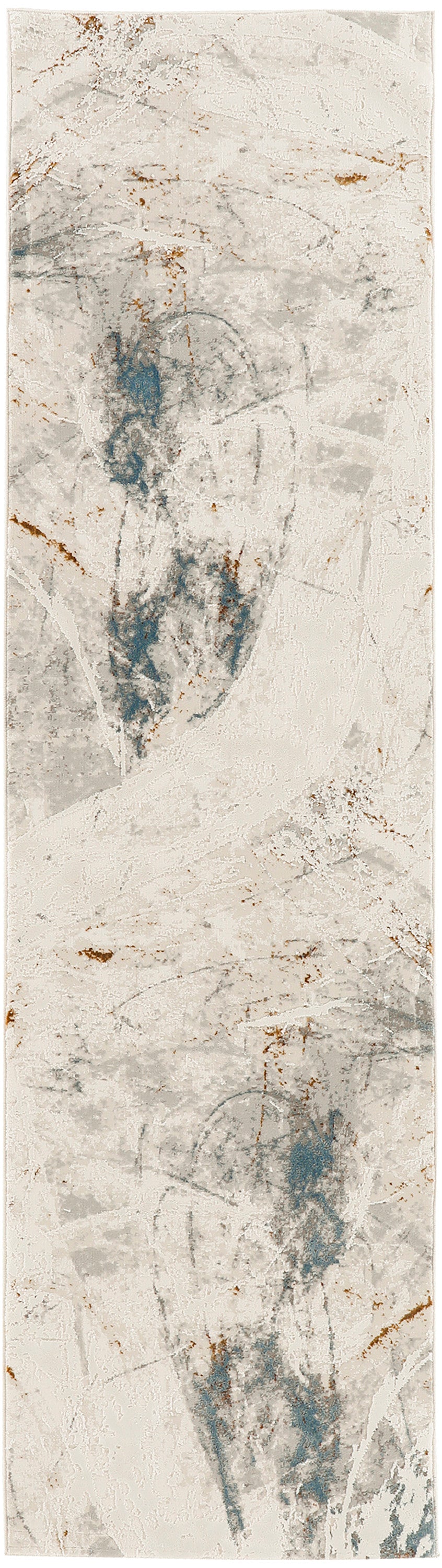 Desire DSR04 Ivory Grey Blue Rug