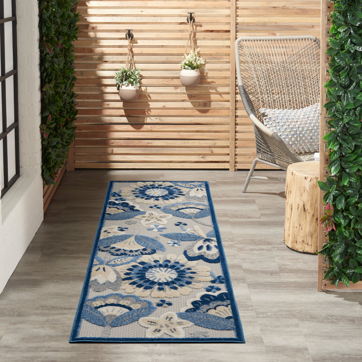 Aloha ALH25 Blue Grey Rug