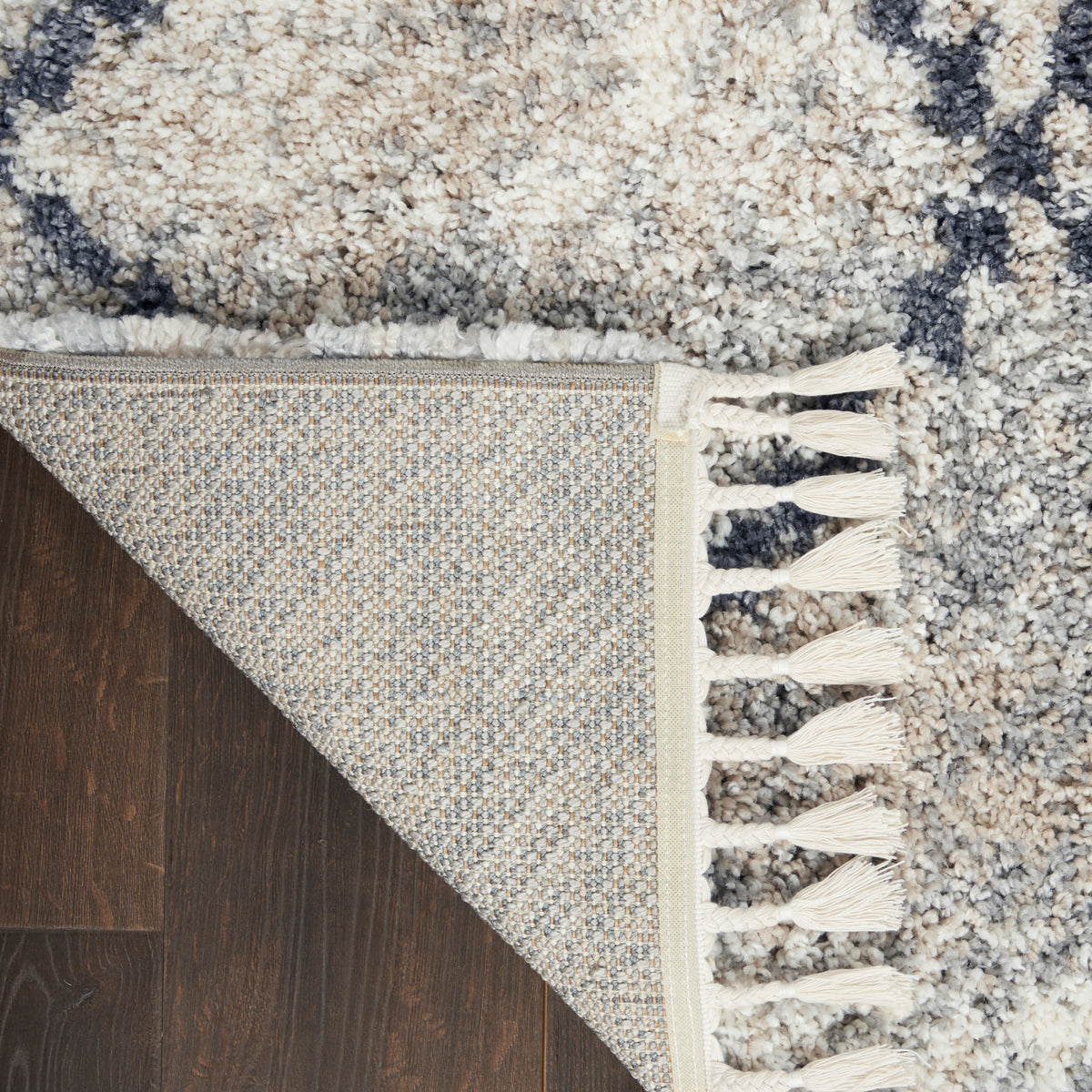 Oslo Shag OSL01 Silver Grey Rug