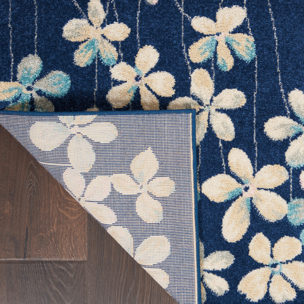 Tranquil TRA04 Navy Rug