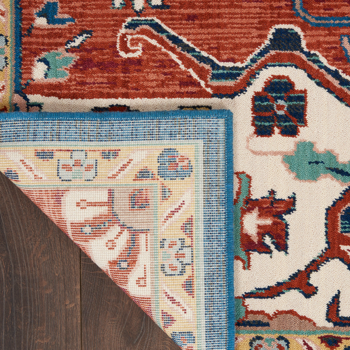 Parisa PSA01 Brick Ivory Rug