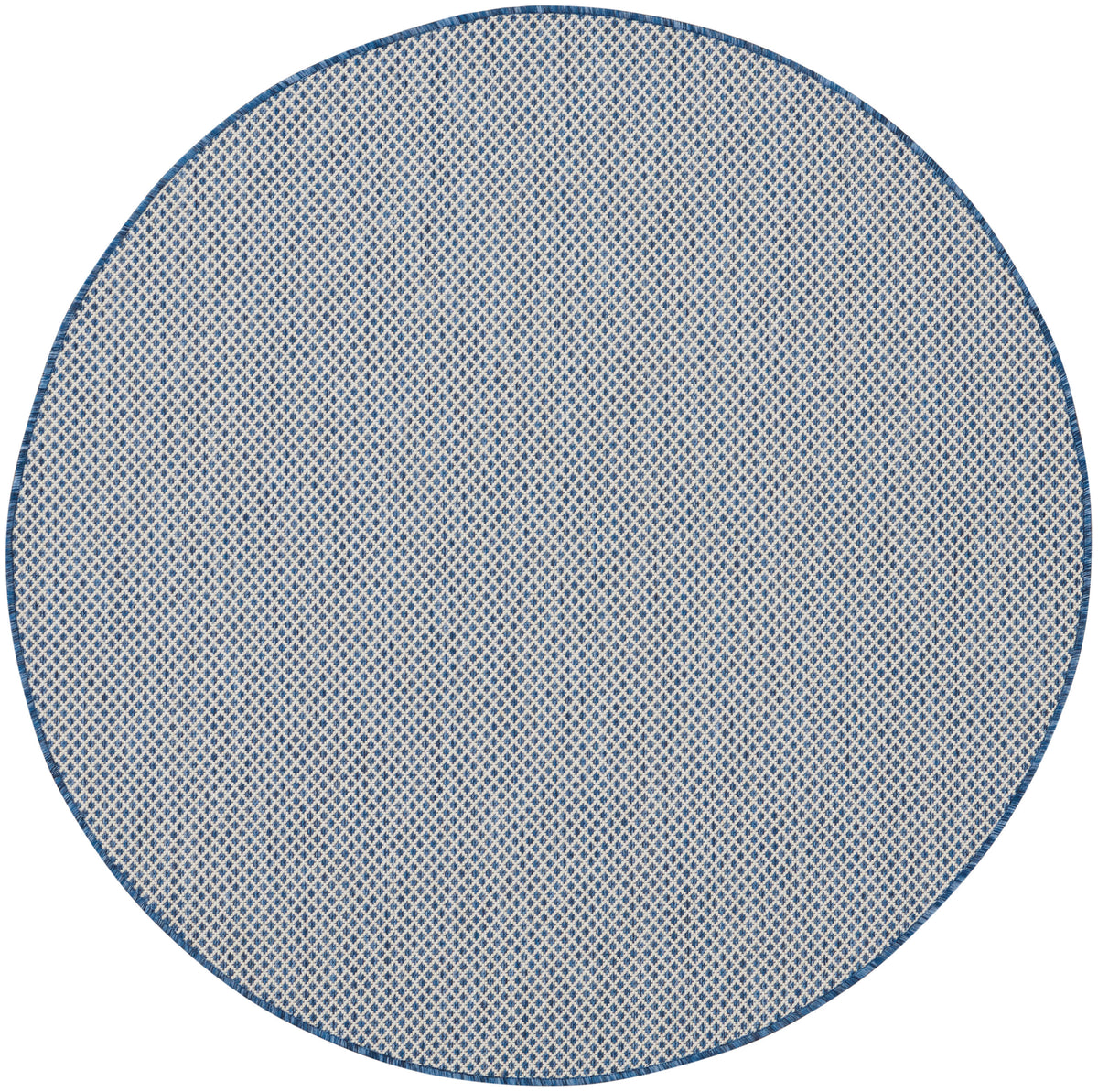 Courtyard COU01 Ivory Blue Rug