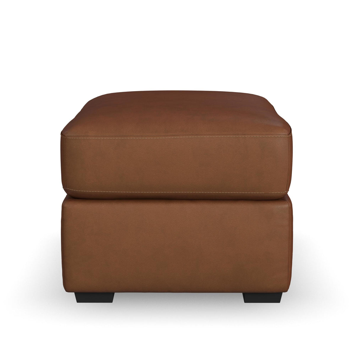 Henry Leather Ottoman
