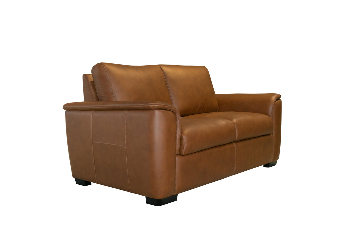 Henry Leather Loveseat