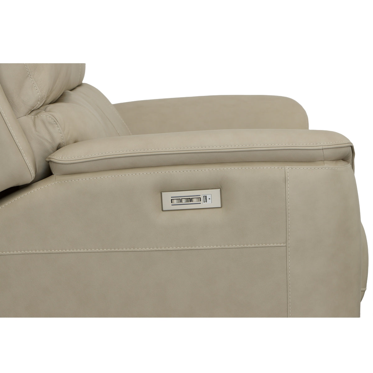 Henry Power Reclining Loveseat with Power Headrests & Lumbar