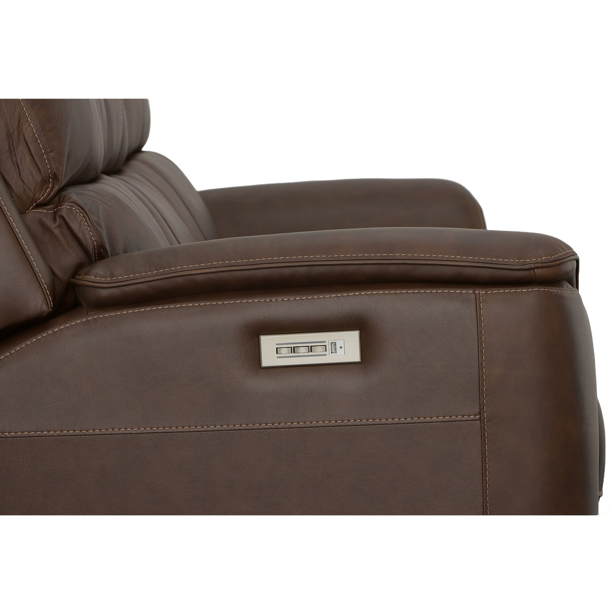 Henry Power Reclining Sofa with Power Headrests & Lumbar