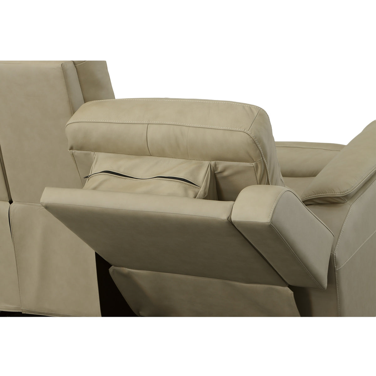 Henry Power Reclining Loveseat with Console & Power Headrests & Lumbar