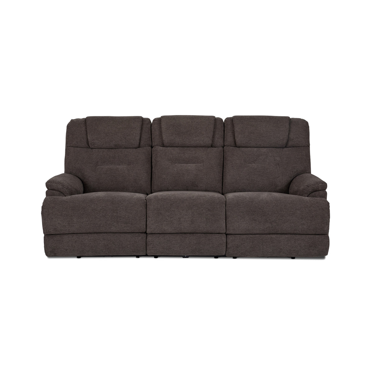 Zecliner Zofa Fabric Power Sleep Sofa with Power Headrests & Lumbar