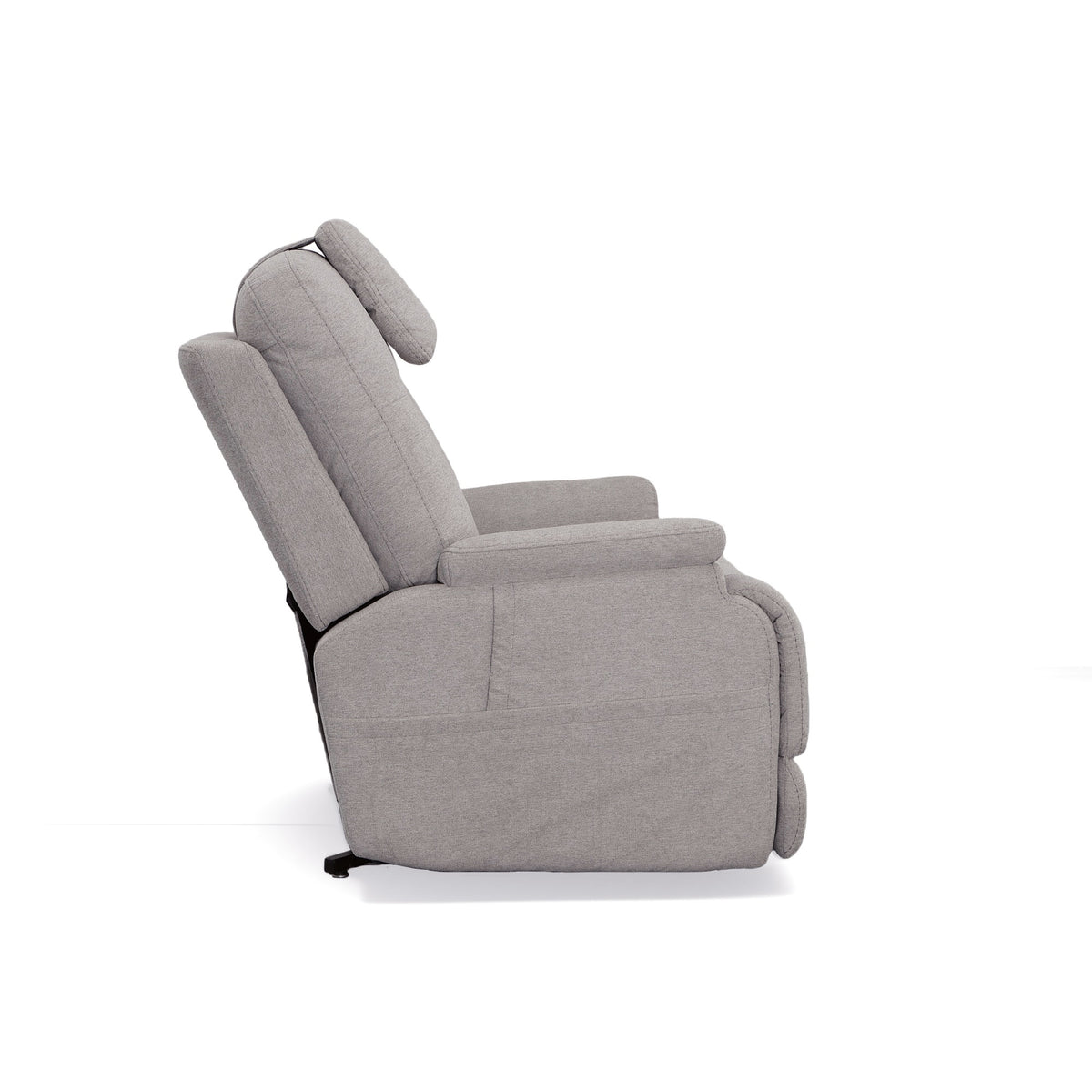 Zecliner Model 1 Fabric Power Sleep Recliner with Power Headrest & Lumbar