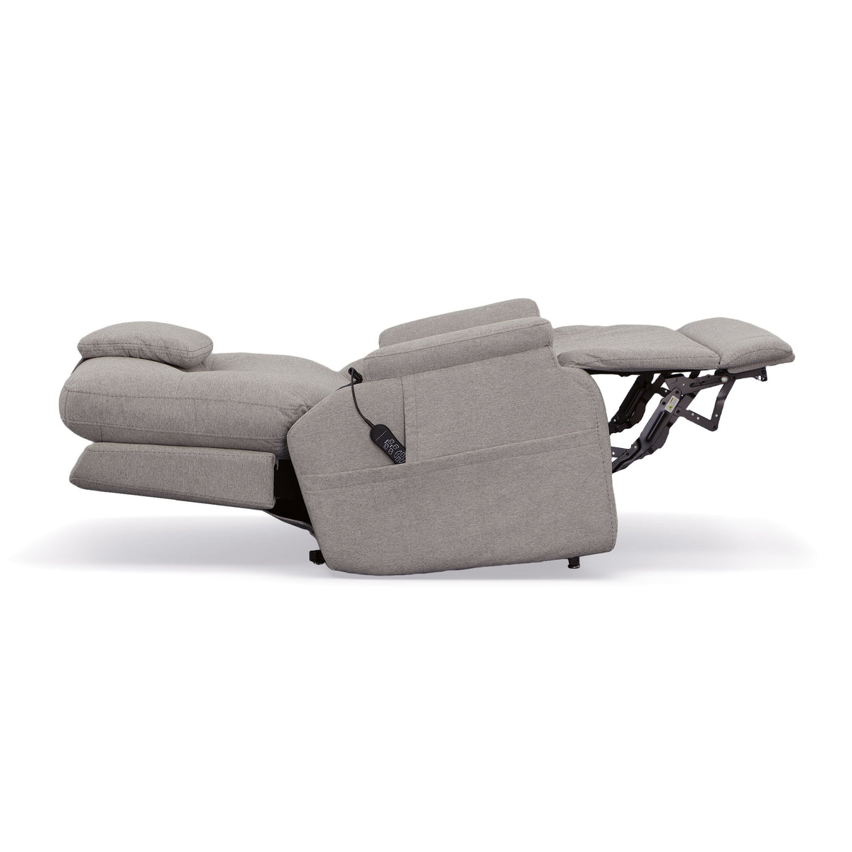 Zecliner Model 1 Fabric Power Sleep Recliner with Power Headrest & Lumbar