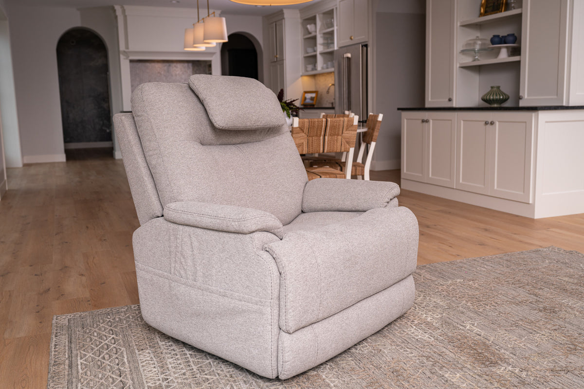 Zecliner Model 1 Fabric Power Lift Sleep Recliner with Power Headrest & Lumbar