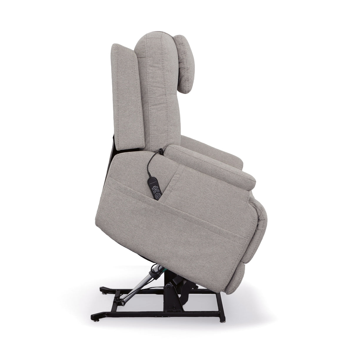 Zecliner Model 1 Fabric Power Lift Sleep Recliner with Power Headrest & Lumbar