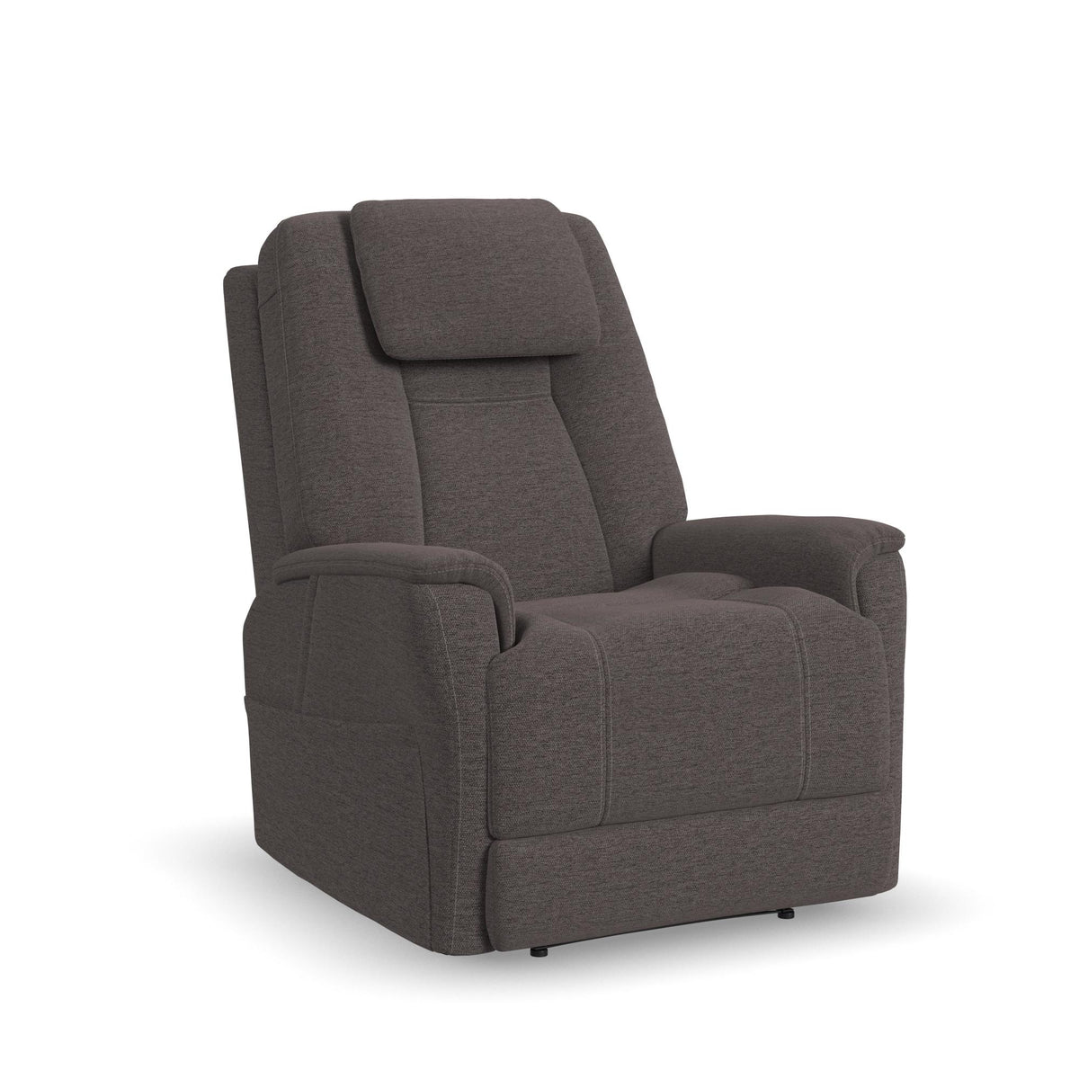 Zecliner Model 3+ Fabric Power Rocking Sleep Recliner with Power Headrest, Lumbar, Heat & Massage