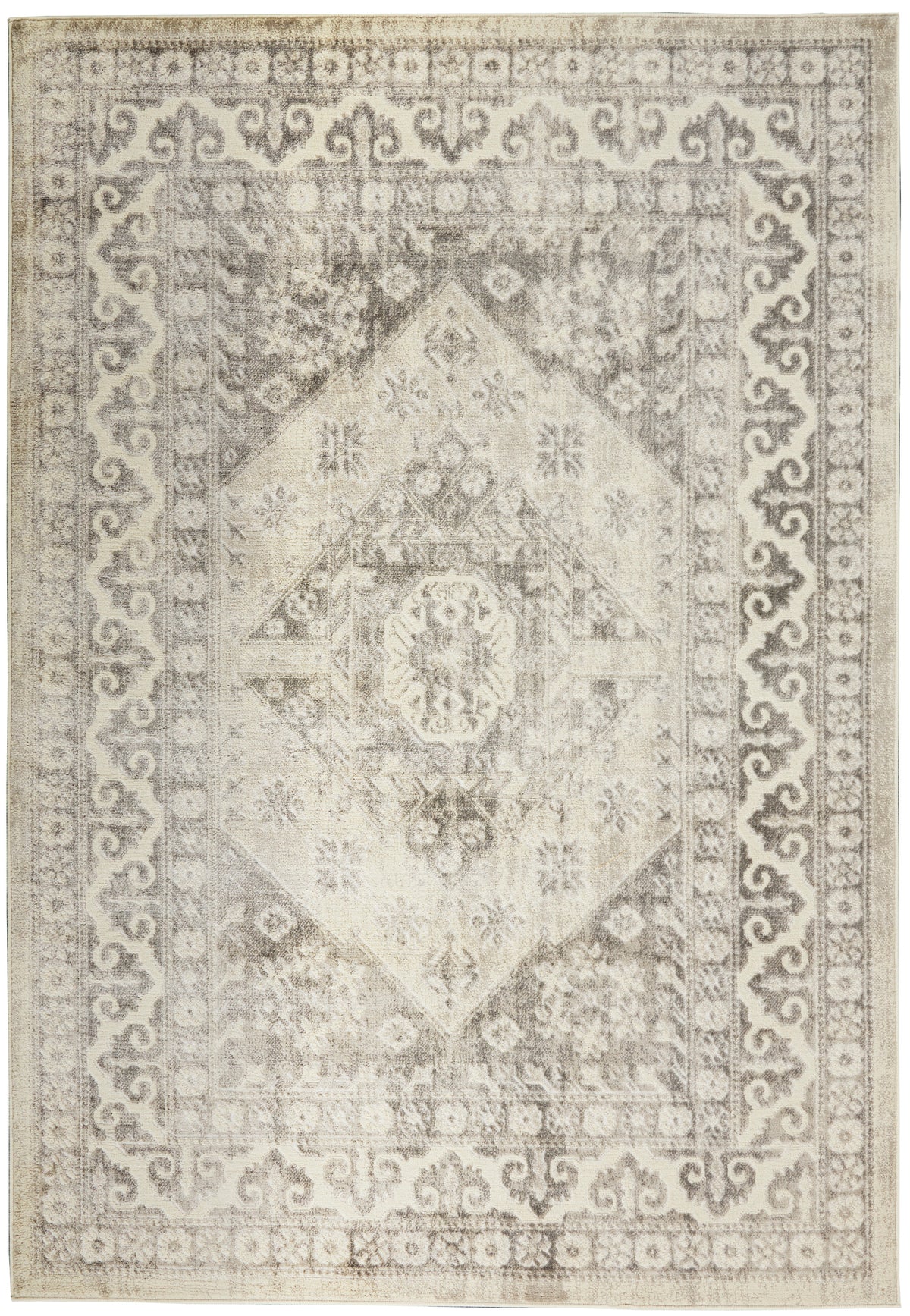 Cyrus CYR05 Ivory Rug