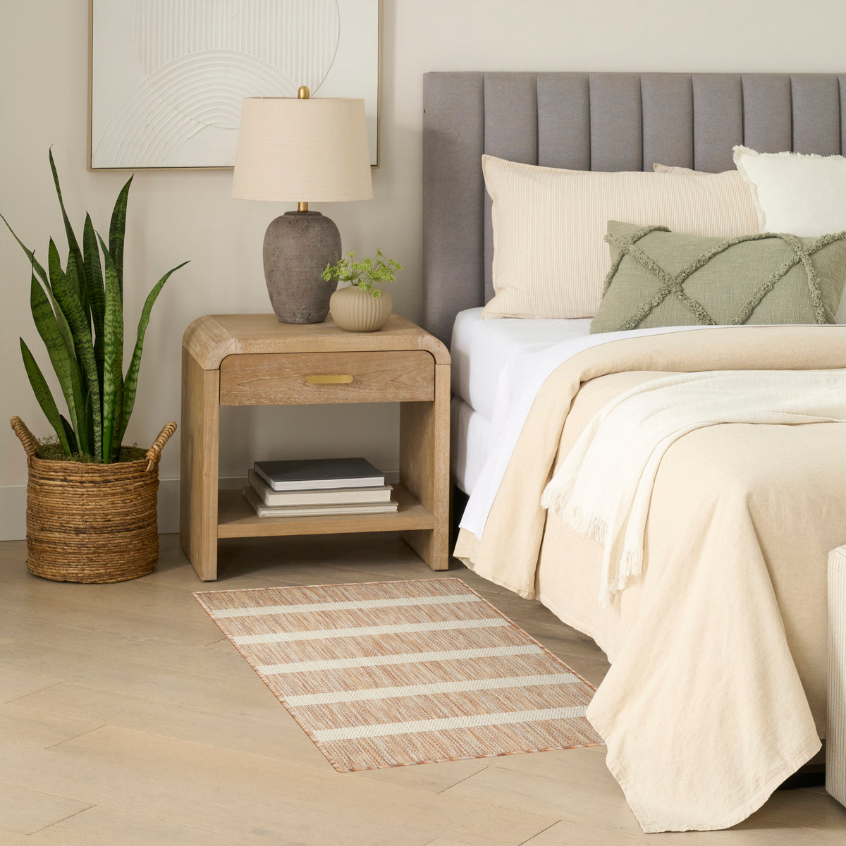 Positano POS03 Beige Ivory Rug
