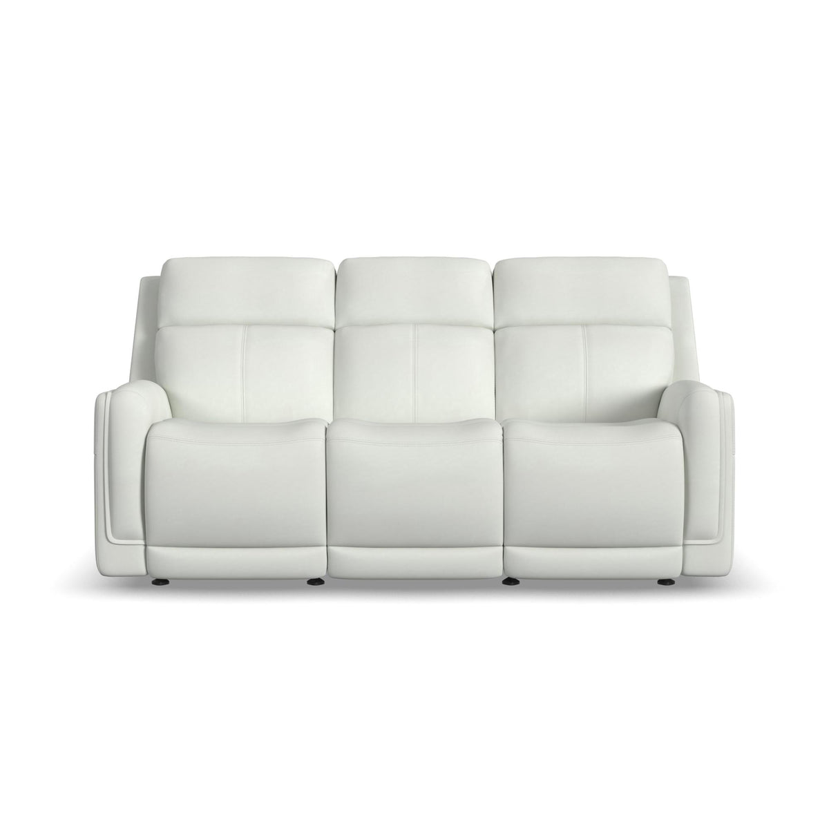 Alister Leather Power Gliding Sofa with Power Headrests & Lumbar