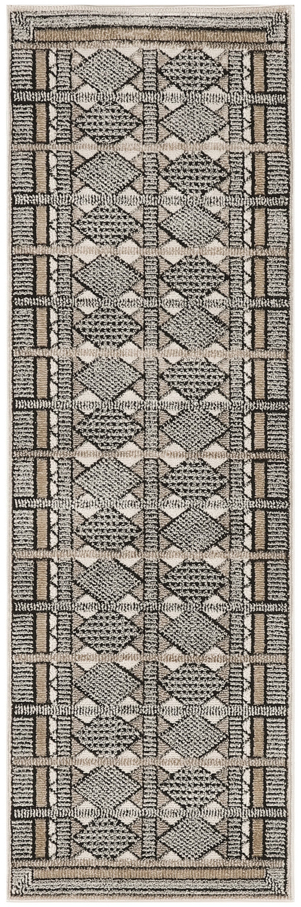 Nordic NRC06 Ivory Multicolor Rug