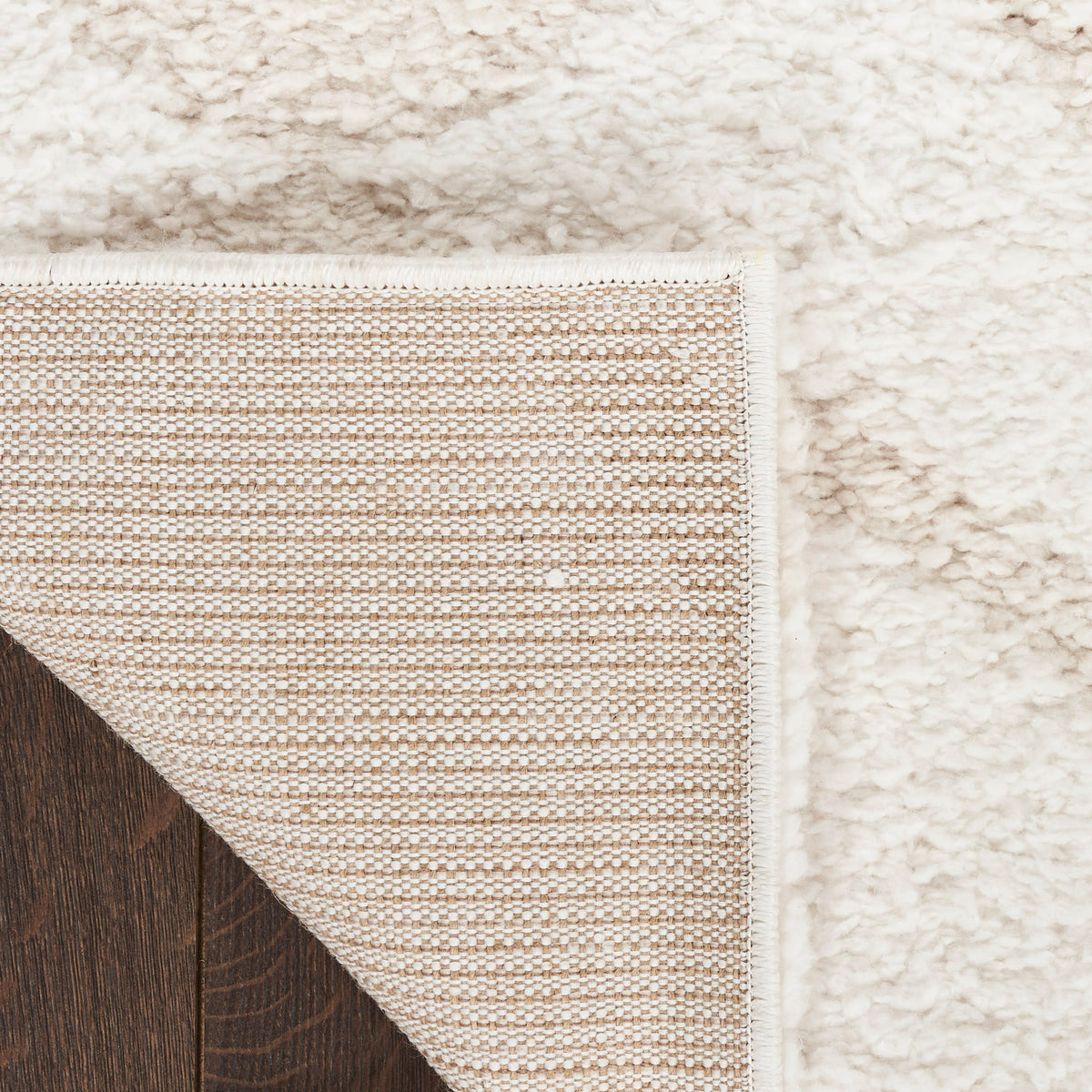 Modern Shag MMD03 Ivory Beige Rug