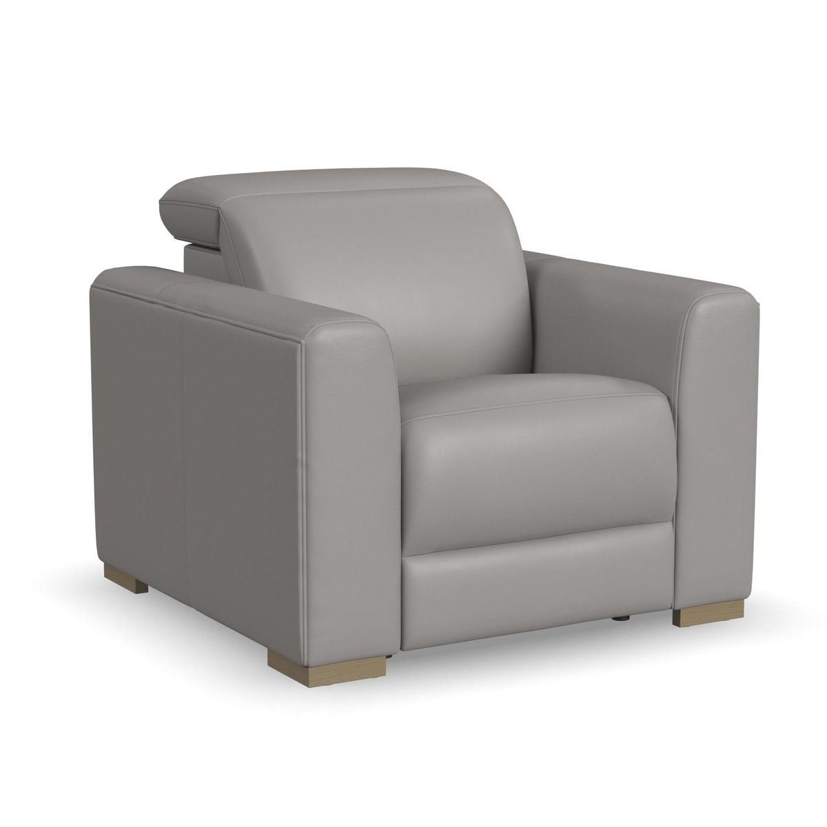 Aurora Leather Power Recliner with Power Headrest