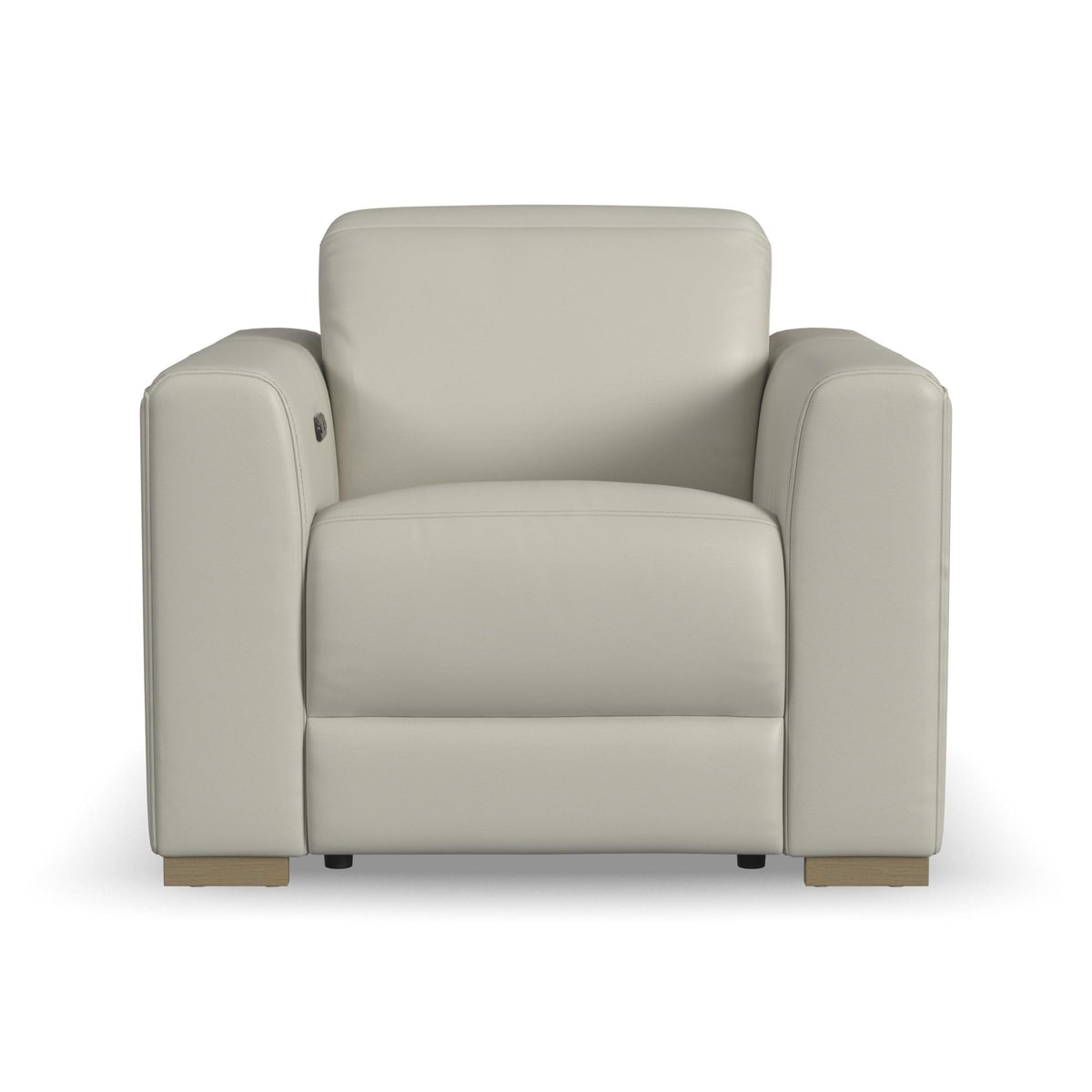 Aurora Leather Power Recliner with Power Headrest