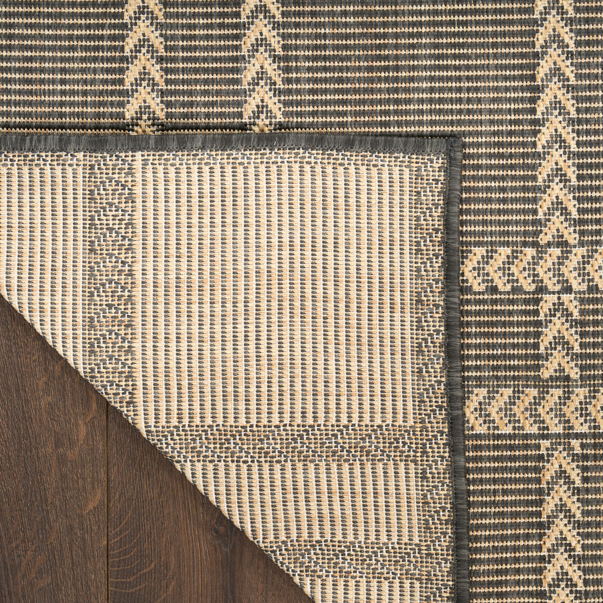 Horizon Indoor/Outdoor HOZ04 Charcoal Rug