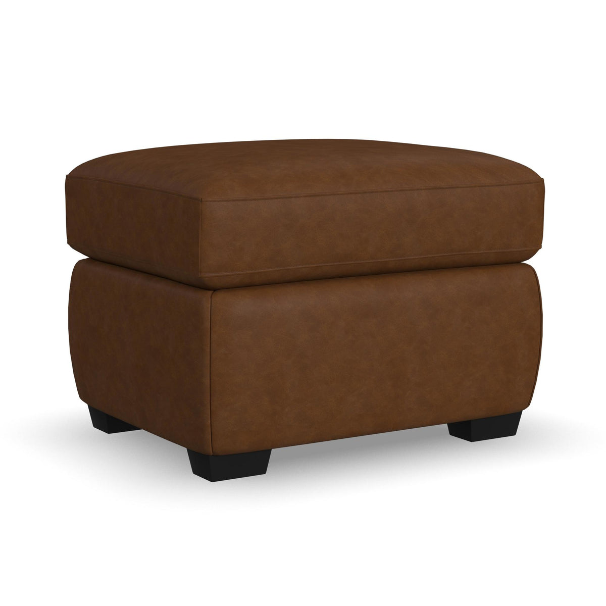 Hudson Leather Ottoman