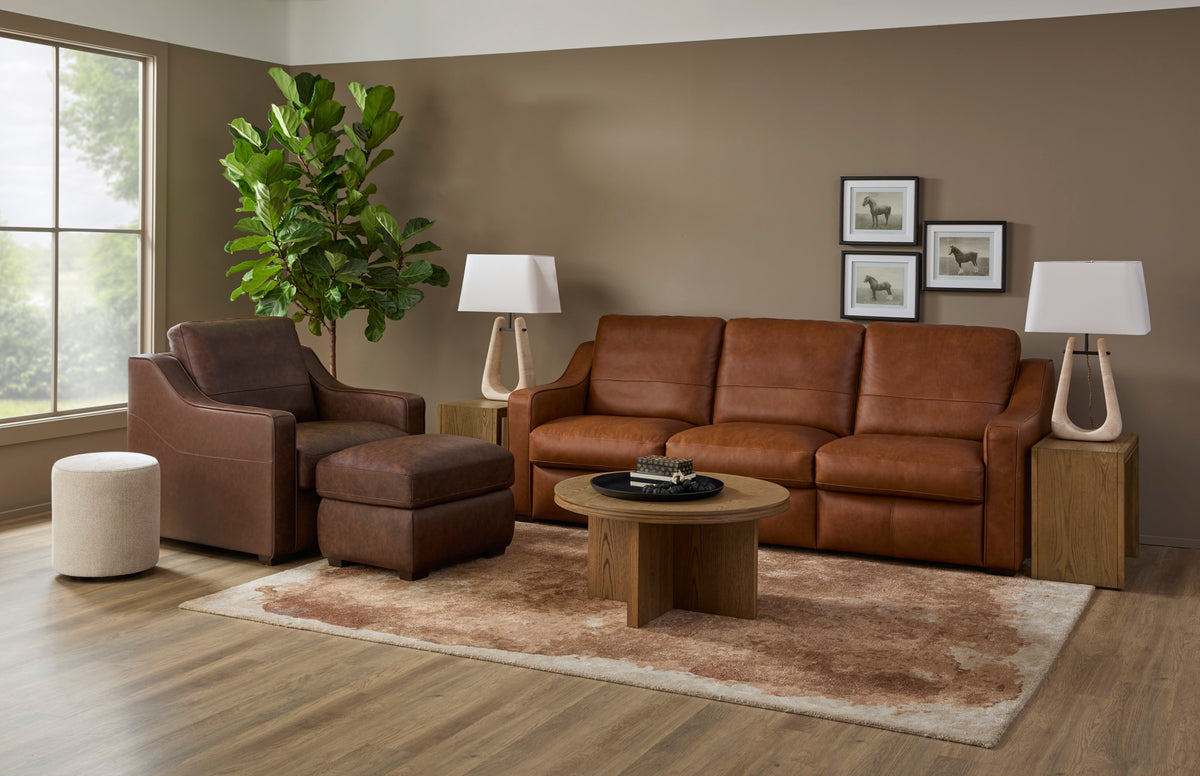 Hudson Leather Sofa