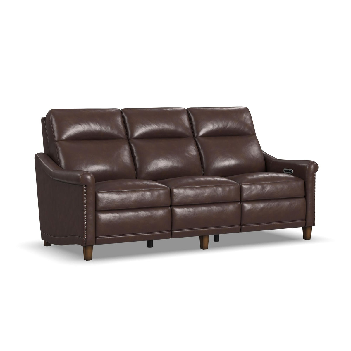Elizabeth Leather Power Recliner with Power Headrest (1535-62PH)