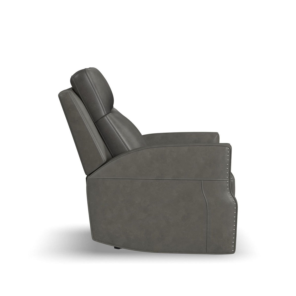 Maxwell Leather Power Gliding Recliner with Power Headrest and Lumbar