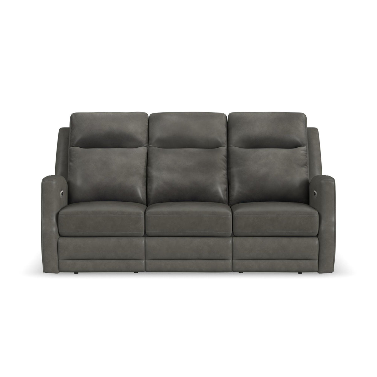 Maxwell Leather Power Reclining Sofa with Power Headrests and Lumbar