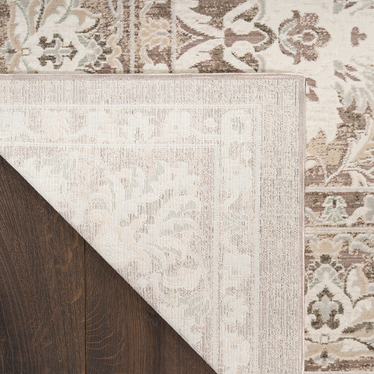 Soft Mist SMI04 Mocha Ivory Rug