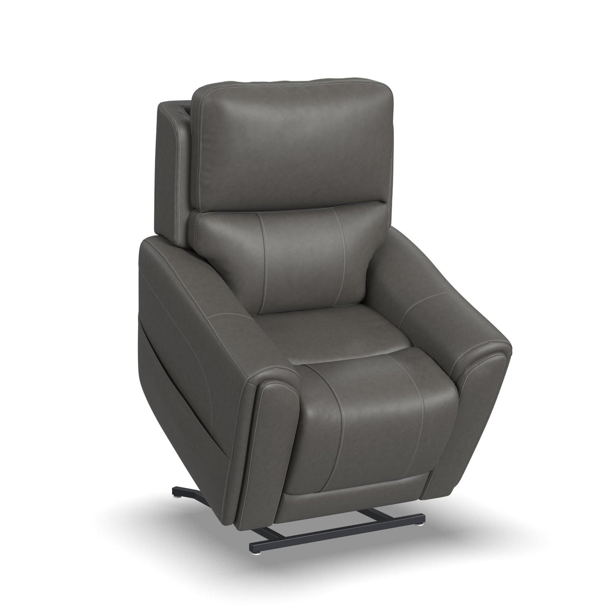 Carter Fabric Power Lift Recliner with Power Headrest, Lumbar, Heat & Massage
