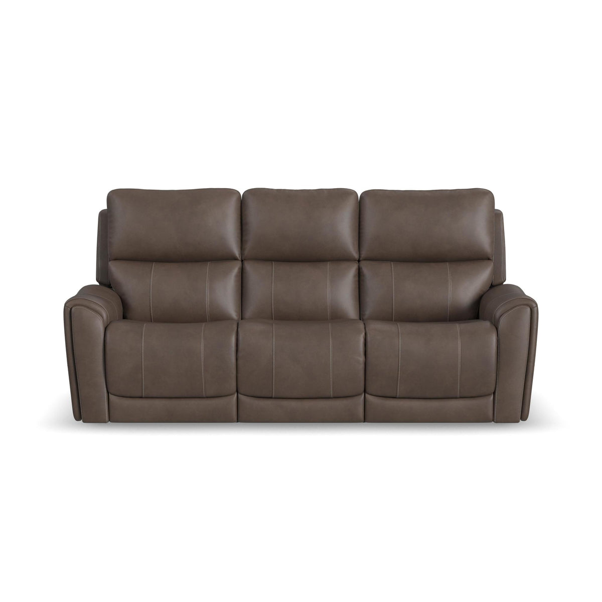 Carter Fabric Power Reclining Sofa with Console & Power Headrests & Lumbar