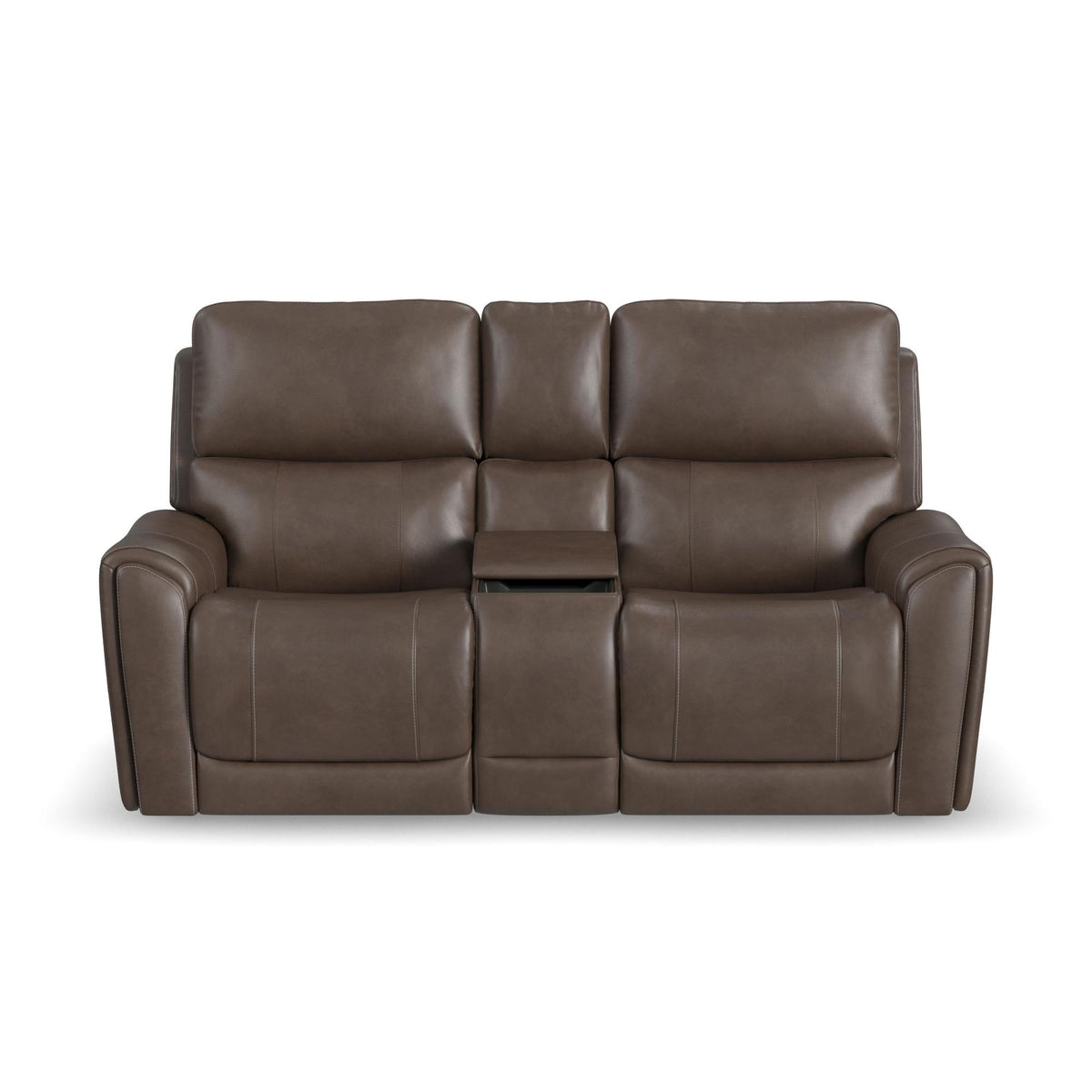 Carter Fabric Power Reclining Loveseat with Console & Power Headrests & Lumbar