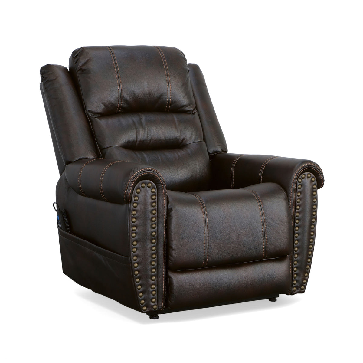 Oscar Fabric Power Lift Recliner with Right-Hand Control & Power Headrest