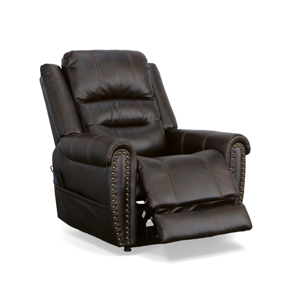 Oscar Fabric Power Lift Recliner with Right-Hand Control & Power Headrest