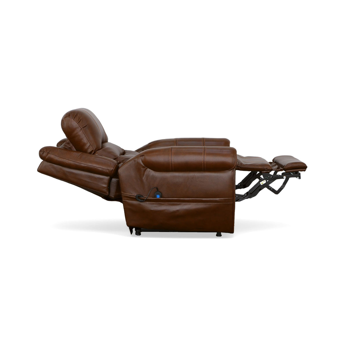 Oscar Leather Power Lift Recliner with Right-Hand Control & Power Headrest