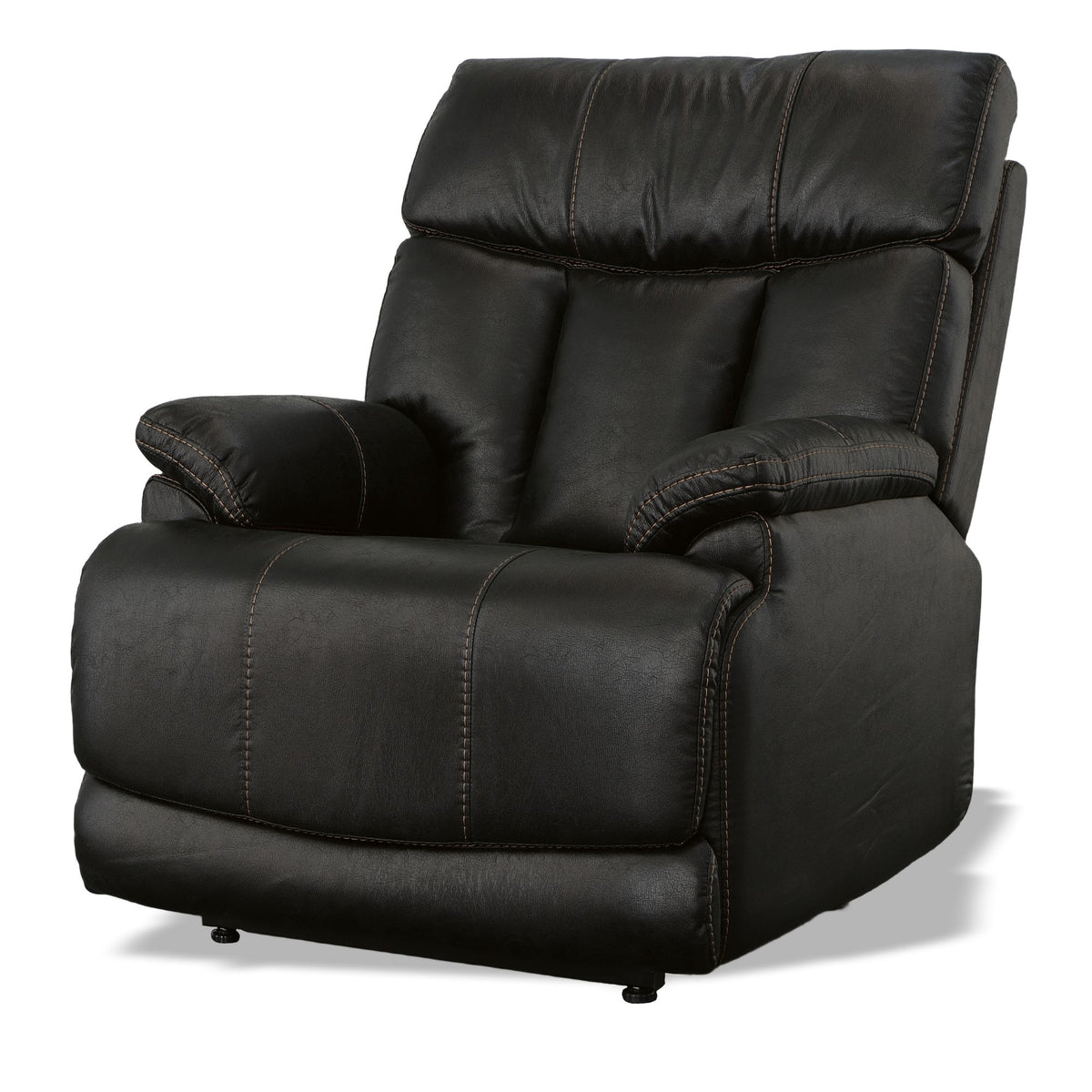 Clive Fabric Power Recliner with Power Headrest & Lumbar