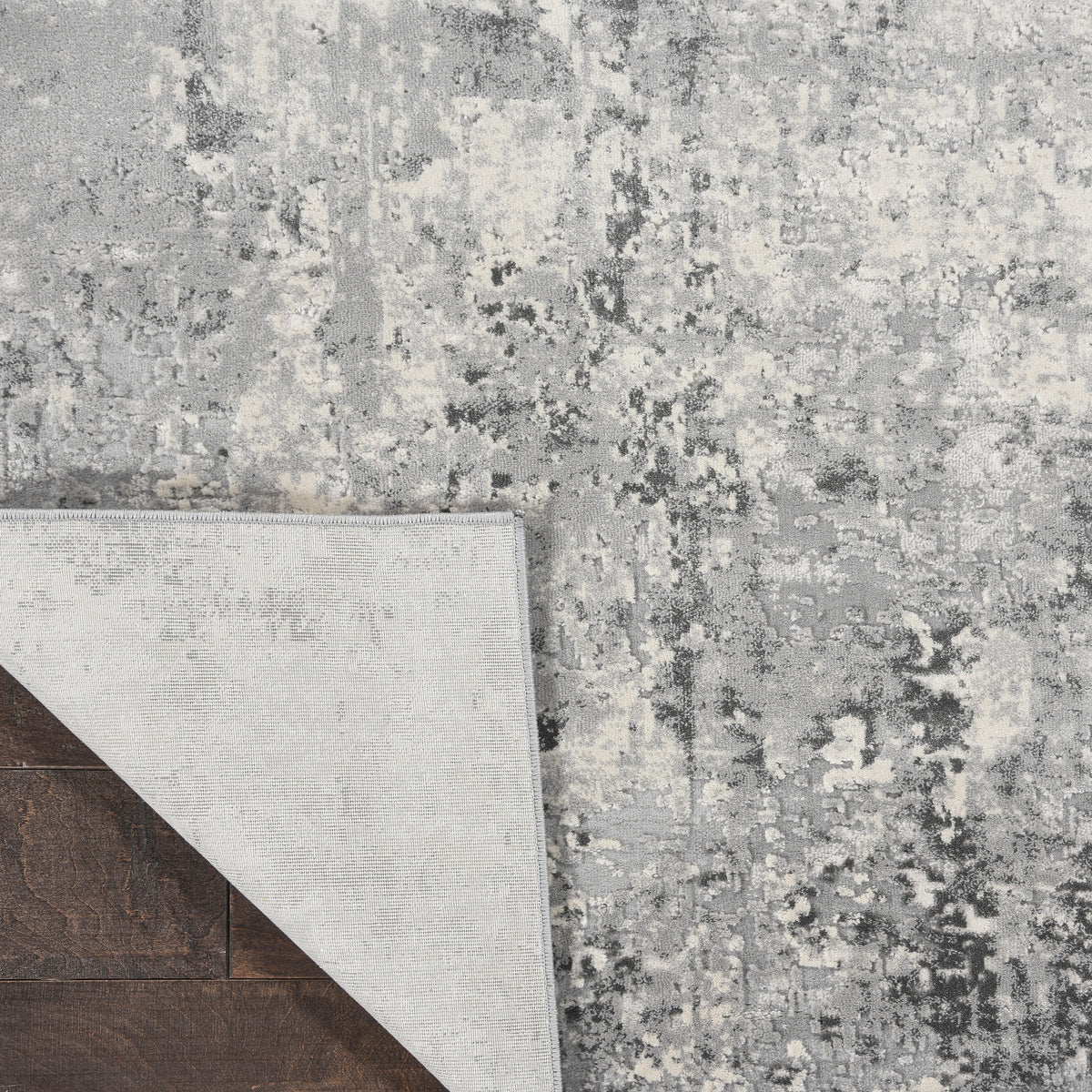 Rustic Textures RUS07 Grey Beige Rug