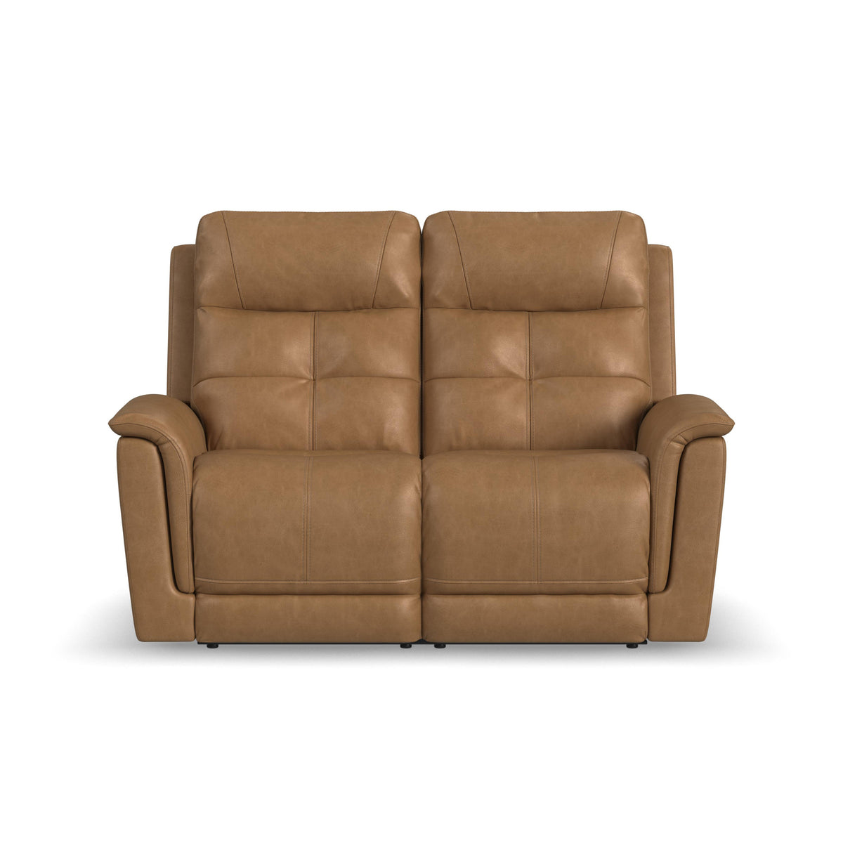 Ranger Leather Power Reclining Loveseat with Power Headrest, Lumbar, Heat & Massage