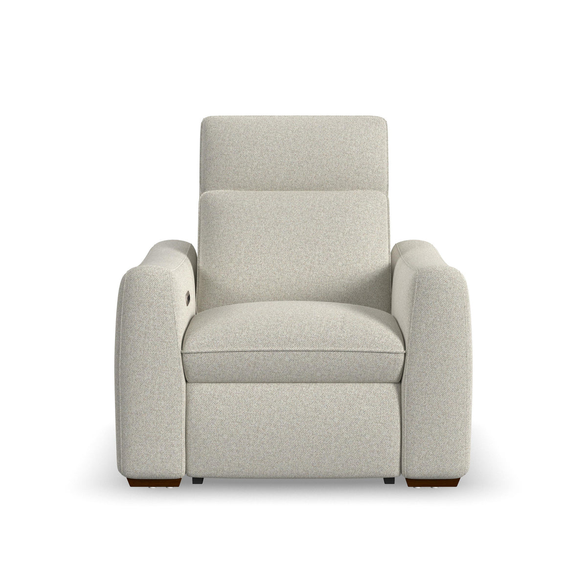 Ava Fabric Power Recliner with Power Headrest & Lumbar