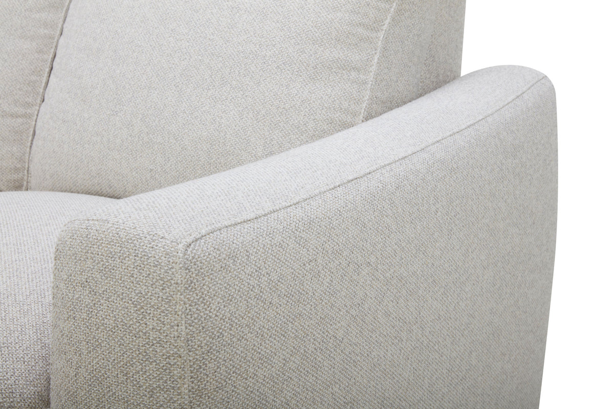 Ava Fabric Power Reclining Loveseat with Power Headrest & Lumbar
