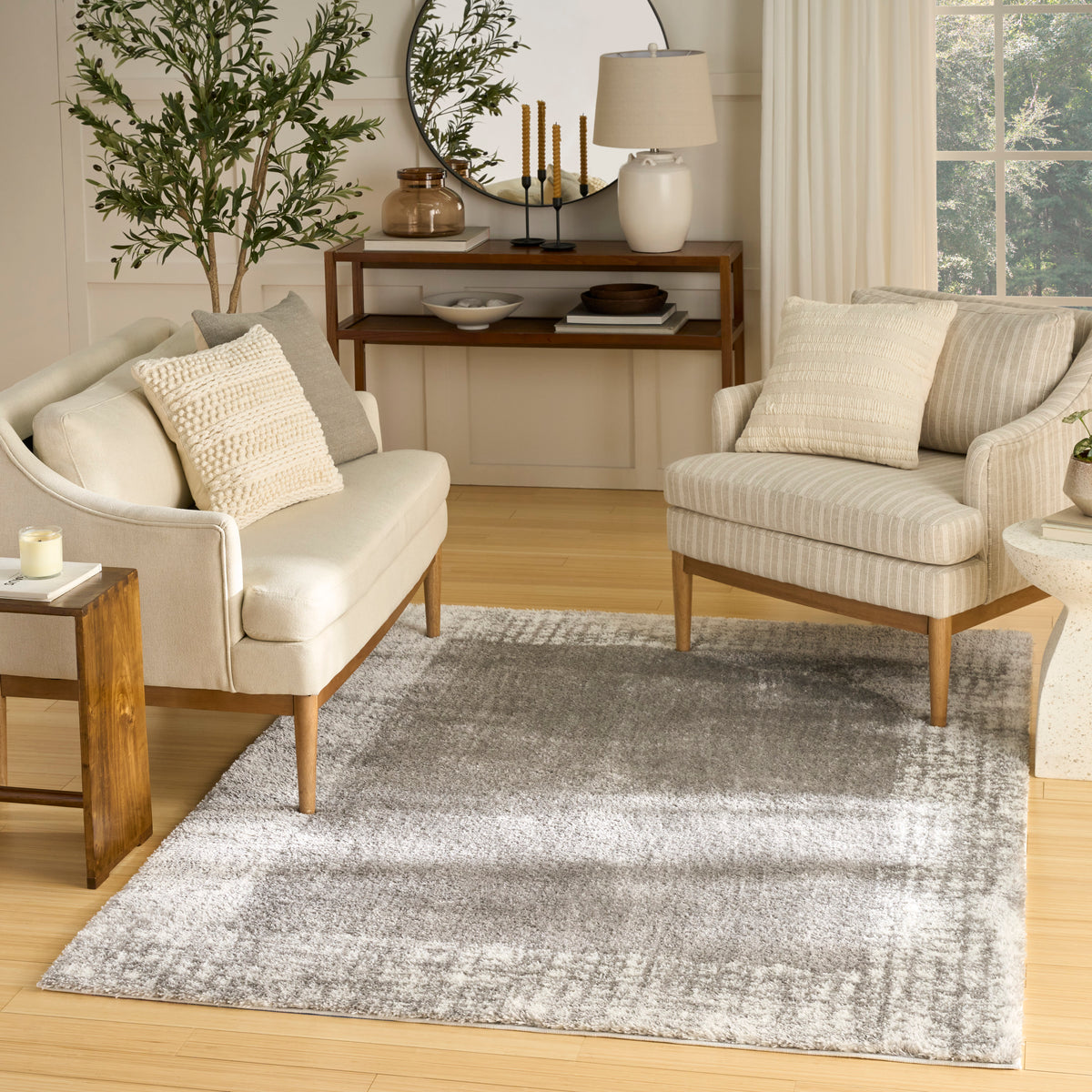 Pacific Shag PCS02 Grey Rug