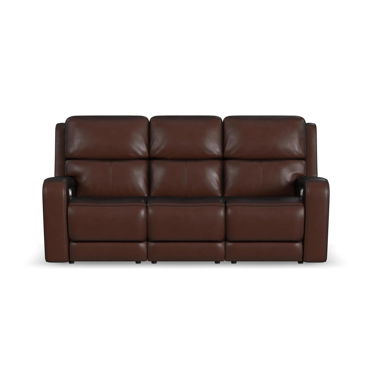 Oasis Leather Power Reclining Sofa with Power Headrests, Lumbar, Heat & Massage