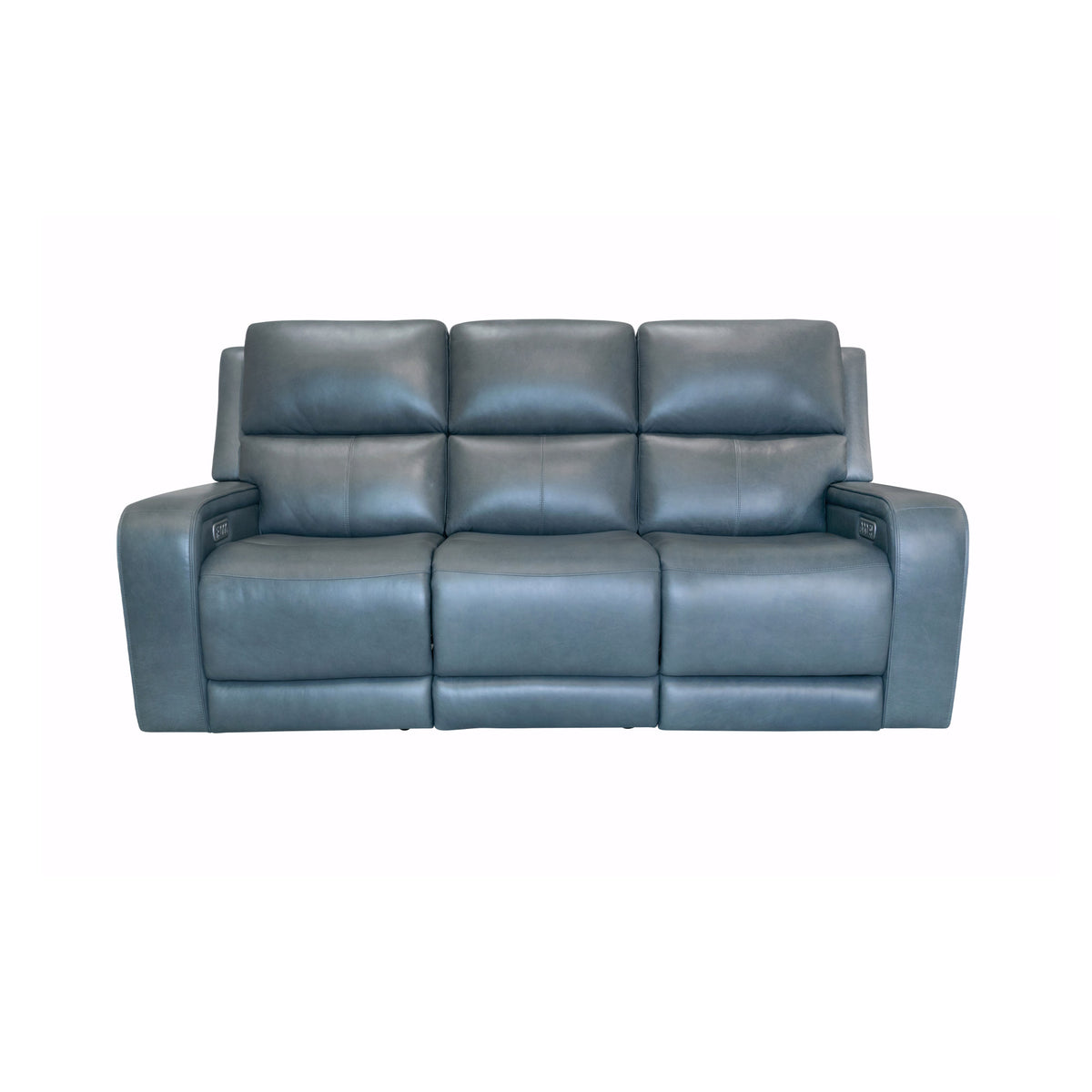 Oasis Leather Power Reclining Sofa with Power Headrests, Lumbar, Heat & Massage